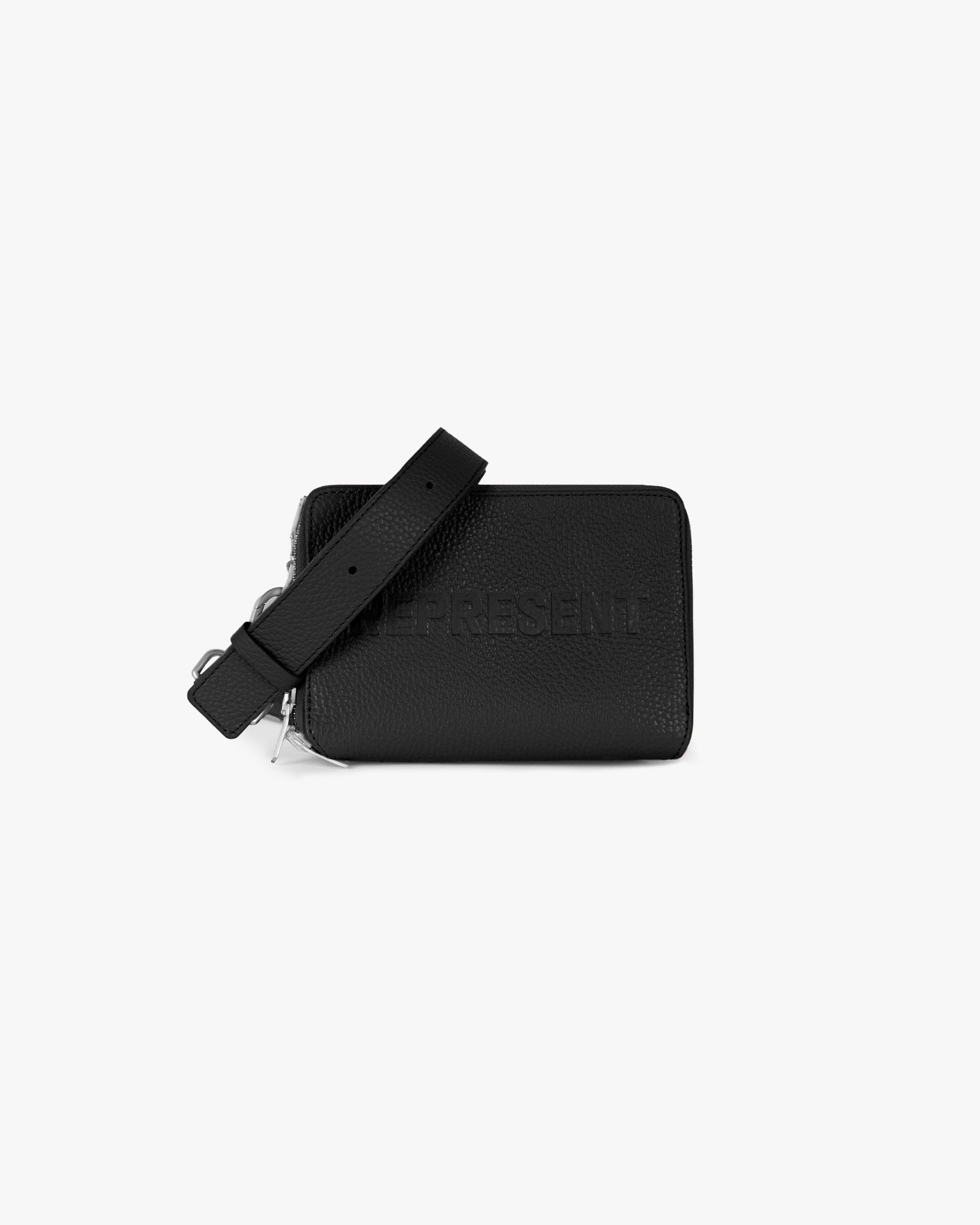 Represent Leather Camera Bag - Black - Represemt Clo® Online Shop